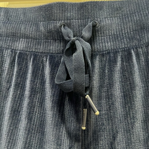 Victorias Secret On Point Velour Jogger Track Pant Size Small Blue - Picture 2 of 6